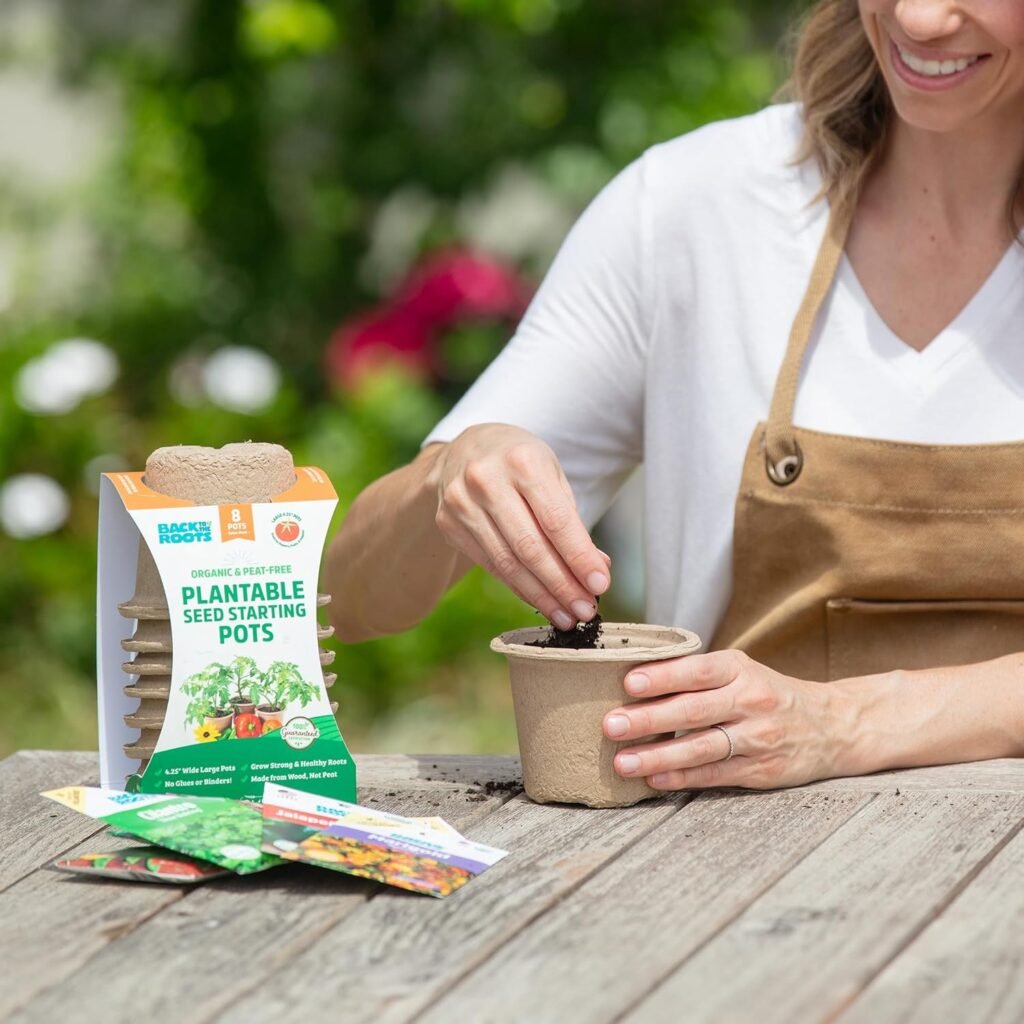 Back to the Roots Organic  Plantable Seed Starting Pots (24 CT)