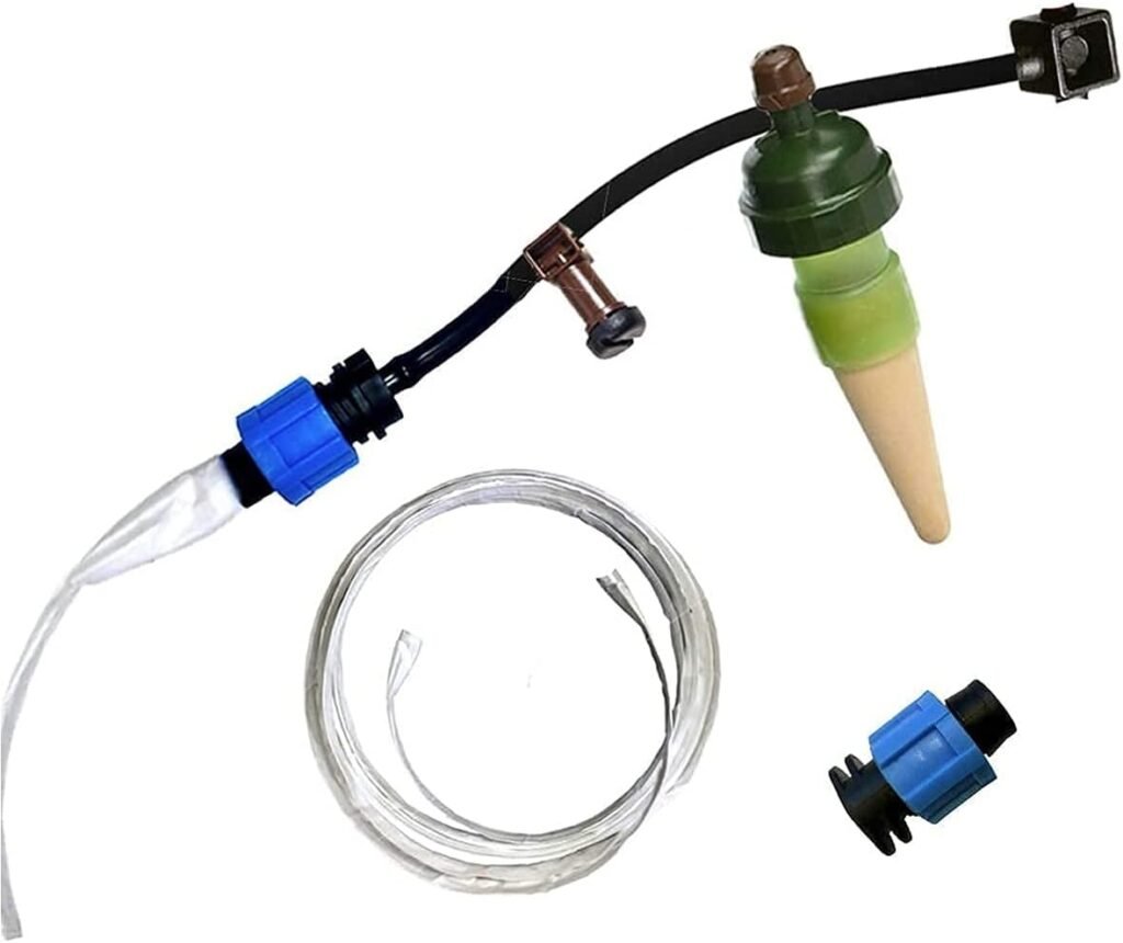 Blumat Blusoak Automatic Drip Irrigation Kit | Soaker Hose for 4x4 Raised Garden Bed, Greenhouse, Indoor or Outdoor, Flower Box | Great for Off Grid | Sustainable Gardening DIY Kit