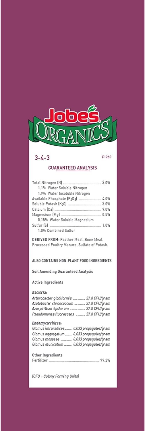 Comparing Organic Flower Fertilizers: True Organic, Jobe’s, Osmocote